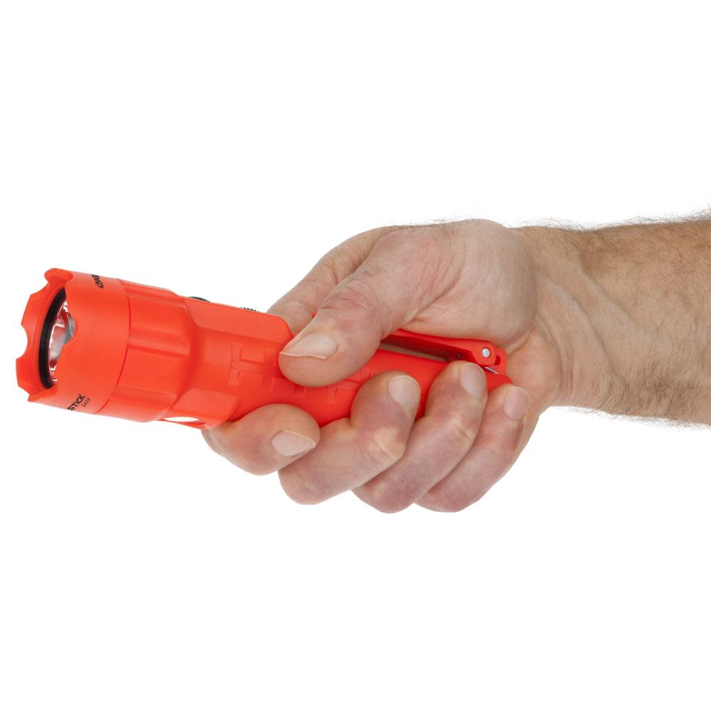 Nightstick NSP-2422R Multi-Purpose Dual-Light Flashlight with Dual Magnets – 3 AA - Flockneti