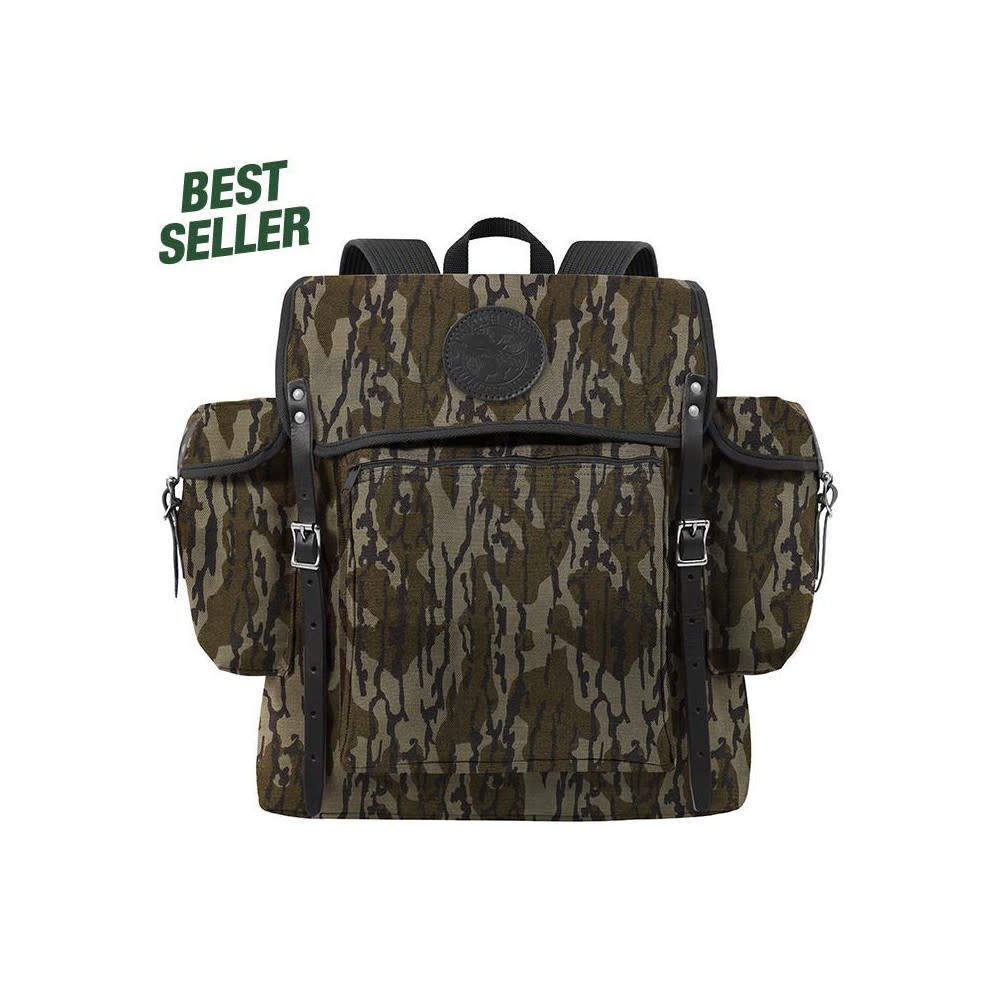 Duluth Pack 32 Liter Capacity Mossy Oak Bottomland Canvas Rambler Backpack - Flockneti