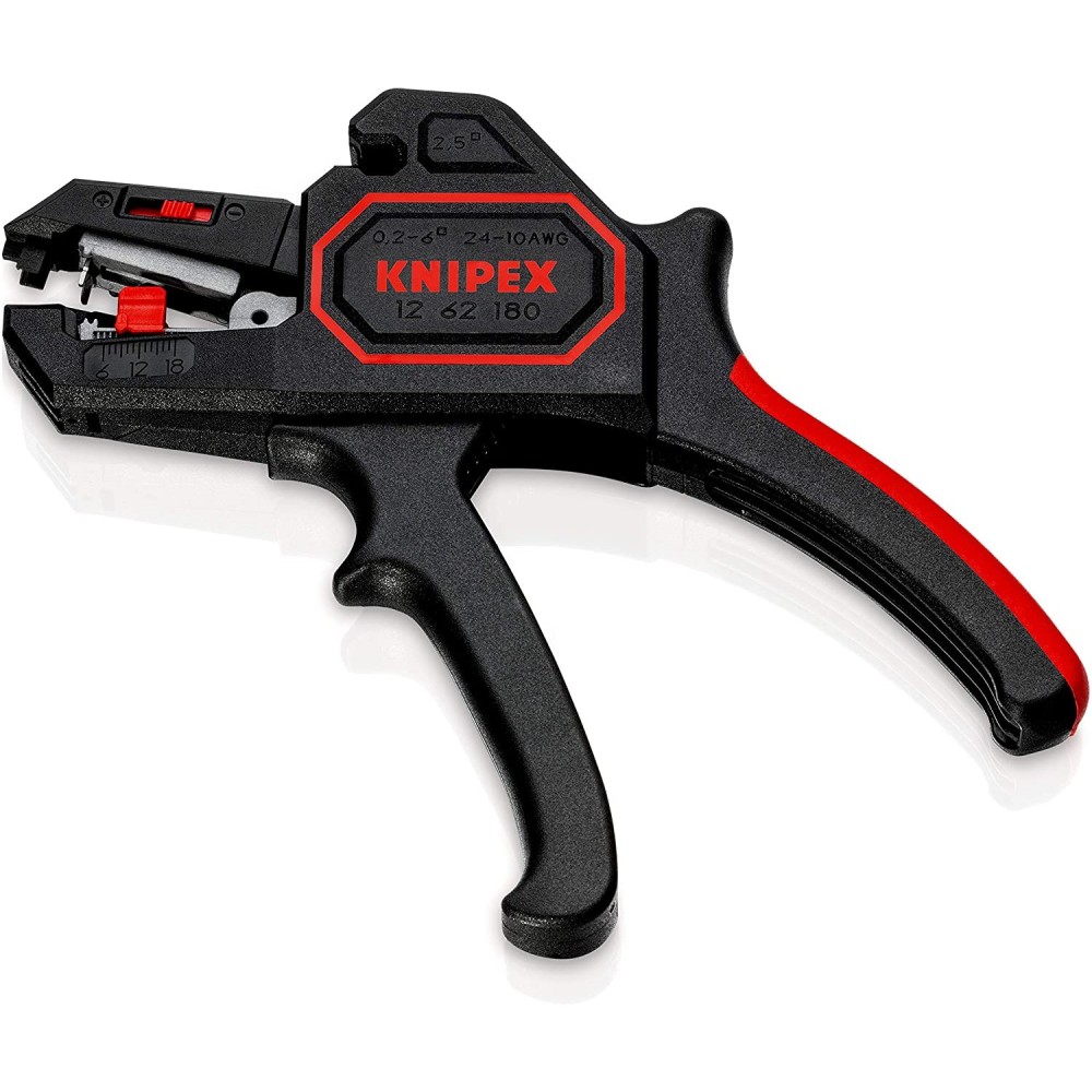 Knipex Insulation Stripper Automatic 180mm 10 to 24 AWG - Flockneti