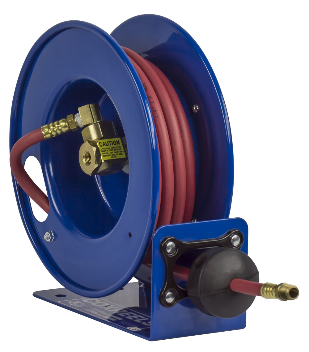 Coxreels Compact Spring Driven Hose Reel 1/4″ x 25′ 300PSI - Flockneti