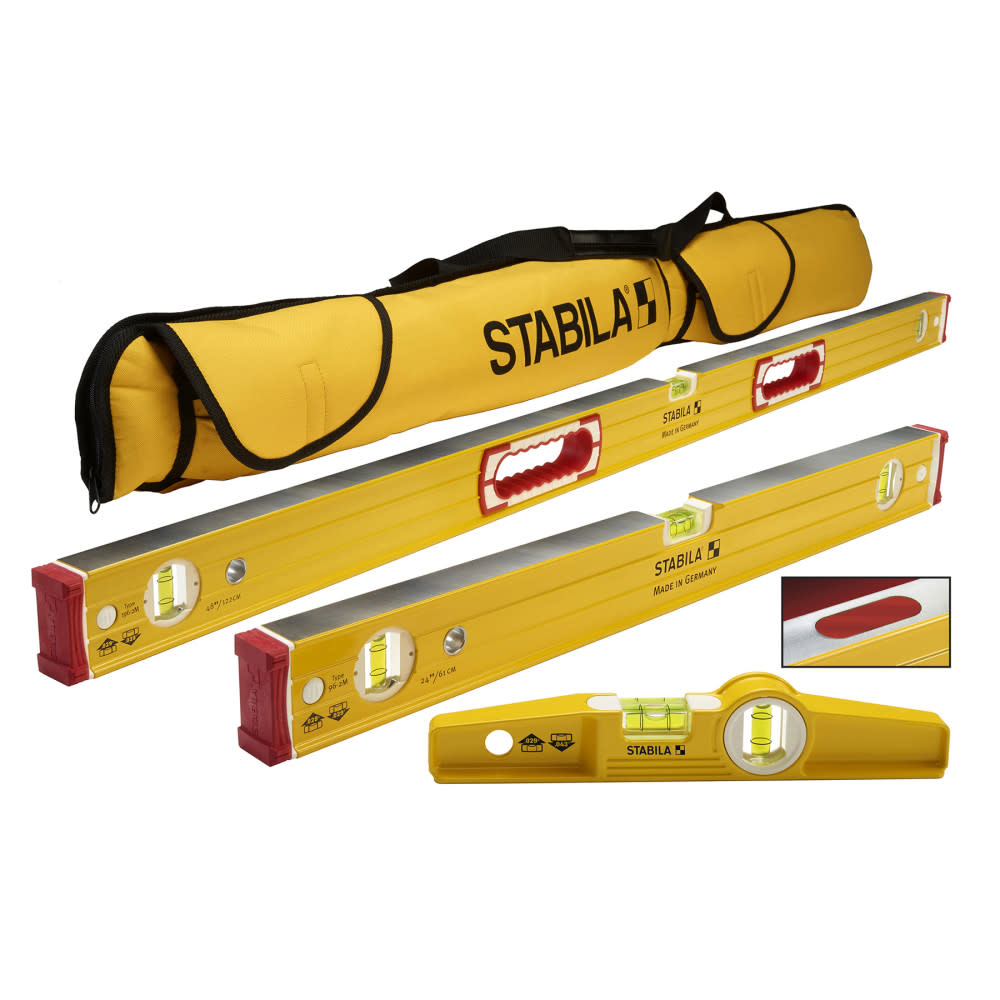 Stabila Magnetic 3 Level Set Type 96-2 M - Flockneti
