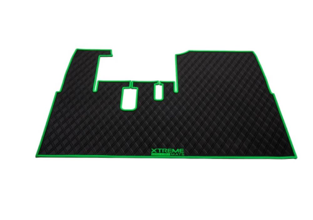 Xtreme Mats Golf Cart Floor Mat ICON & Green - Flockneti