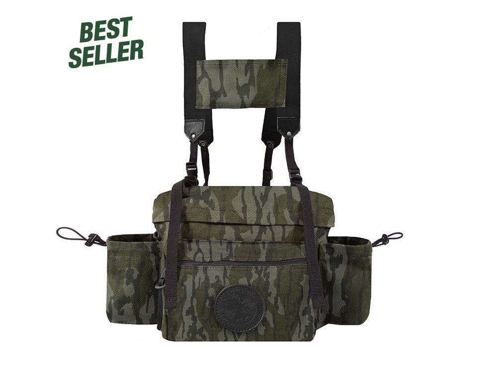 Duluth Pack 12 Liter Capacity Mossy Oak Bottomland Canvas All Day Lumbar Pack - Flockneti