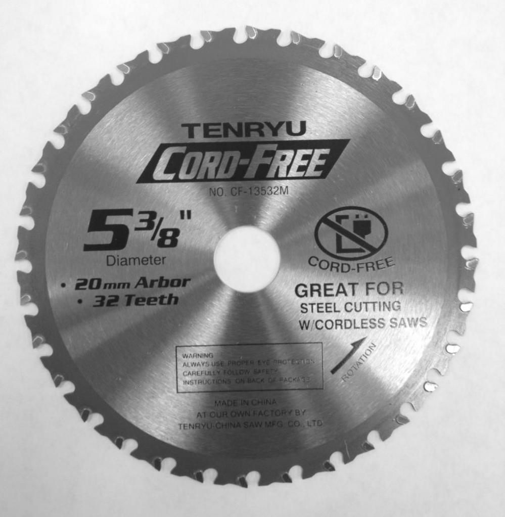 Tenryu 5-3/8 In. Cordless Saw Blade - Flockneti