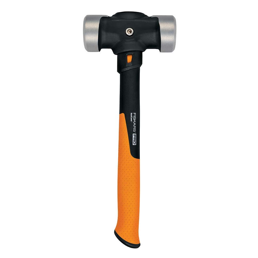 Fiskars Pro IsoCore 4 Lbs 14″ Double Flat Face Sledge Hammer - Flockneti