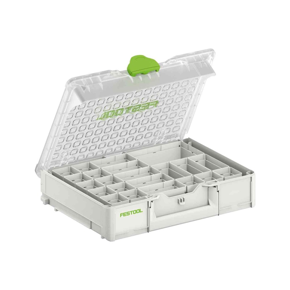 Festool SYS3 ORG M 89 22xESB Systainer Organizer with Containers - Flockneti