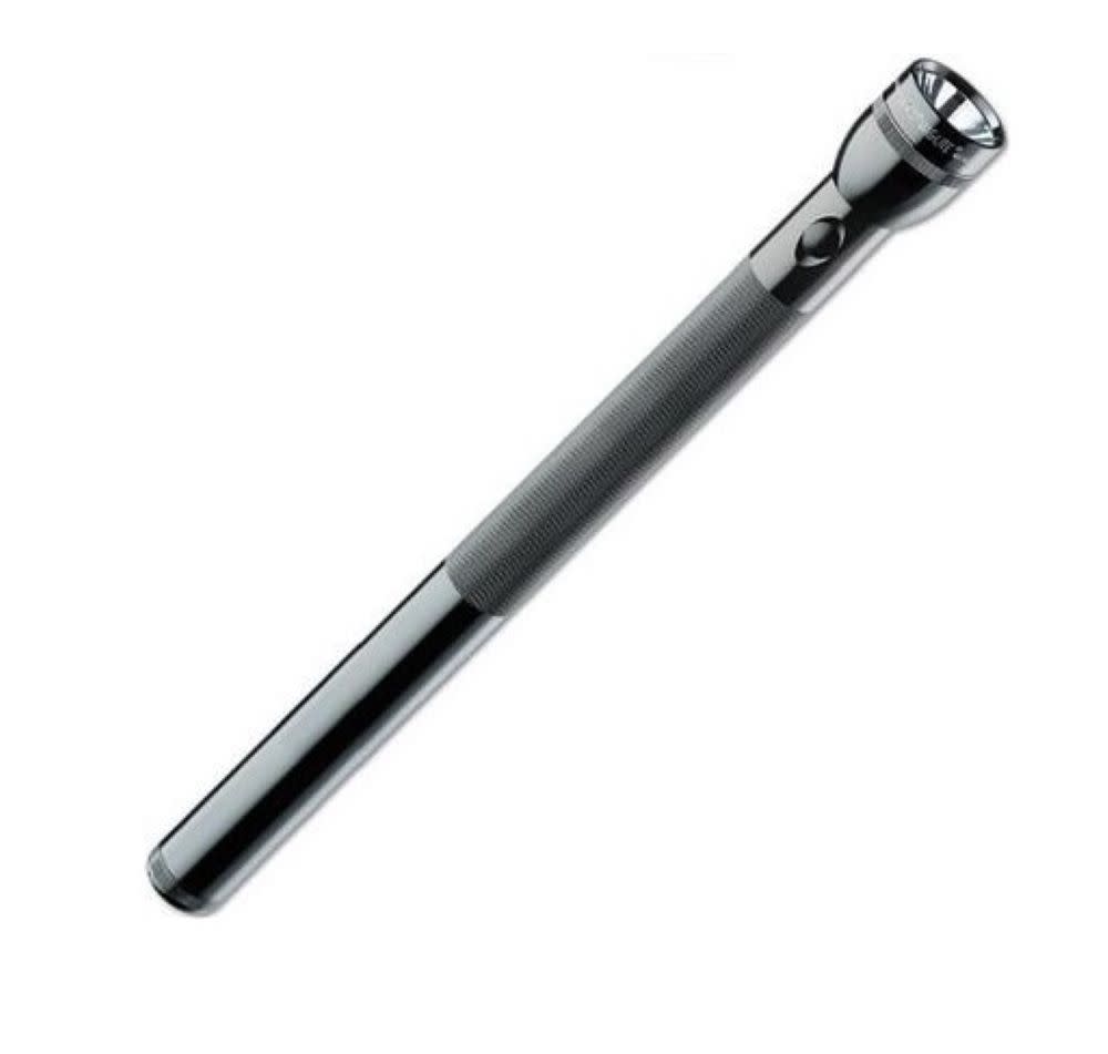 Maglite Flashlight Heavy Duty 6D Cell Incandescent Bulb Black - Flockneti