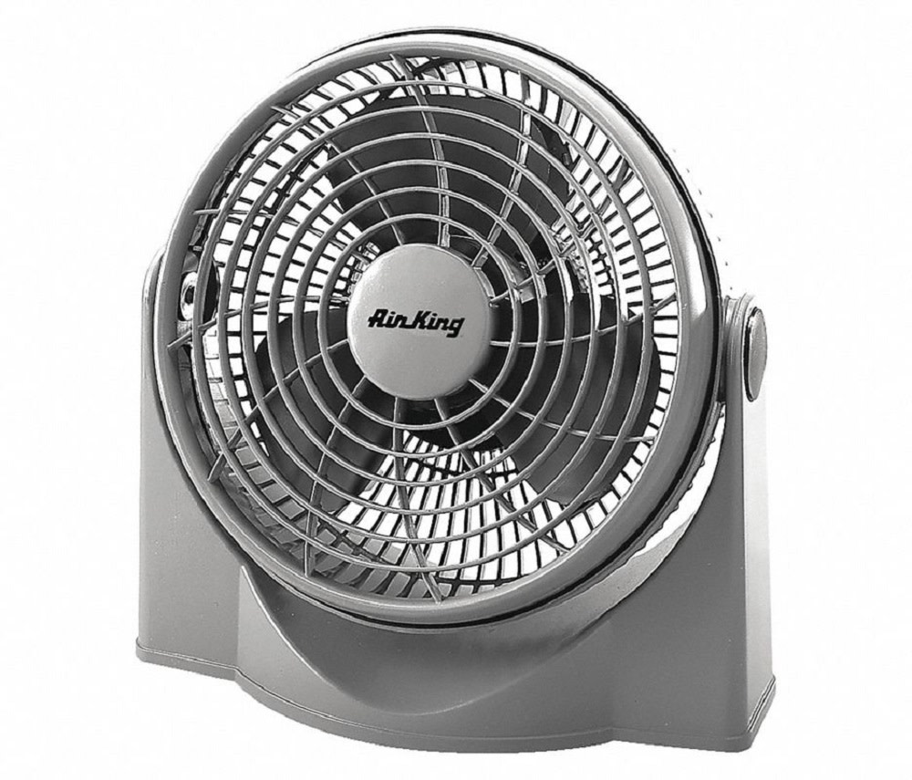 Air King 9 In. 1/50HP Commercial Grade High Performance Pivot Floor Fan - Flockneti