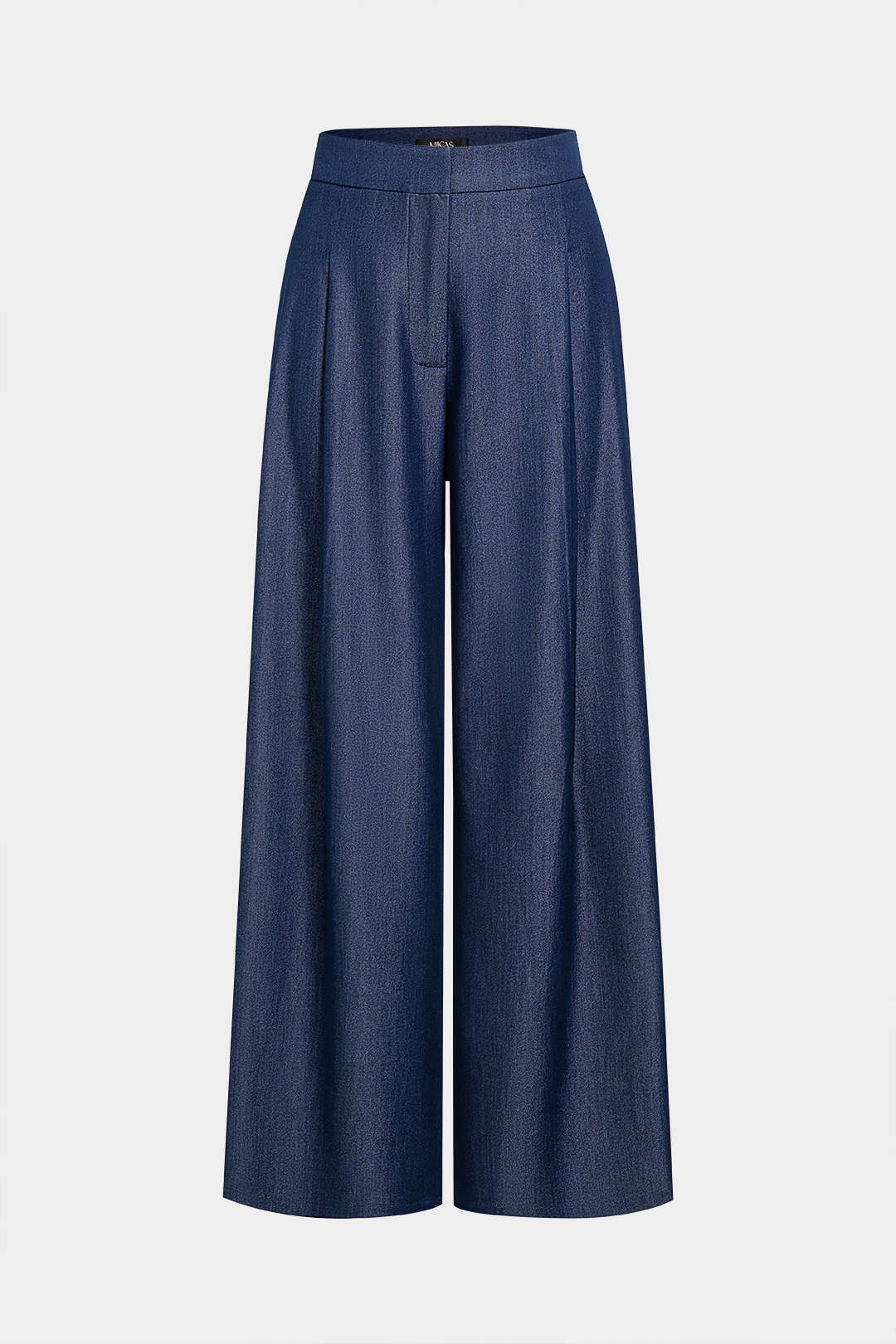 Solid High Waist Wide Leg Pants - Flockneti
