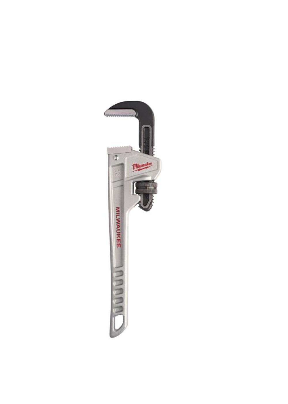 Milwaukee 12 in. Aluminum Pipe Wrench - Flockneti