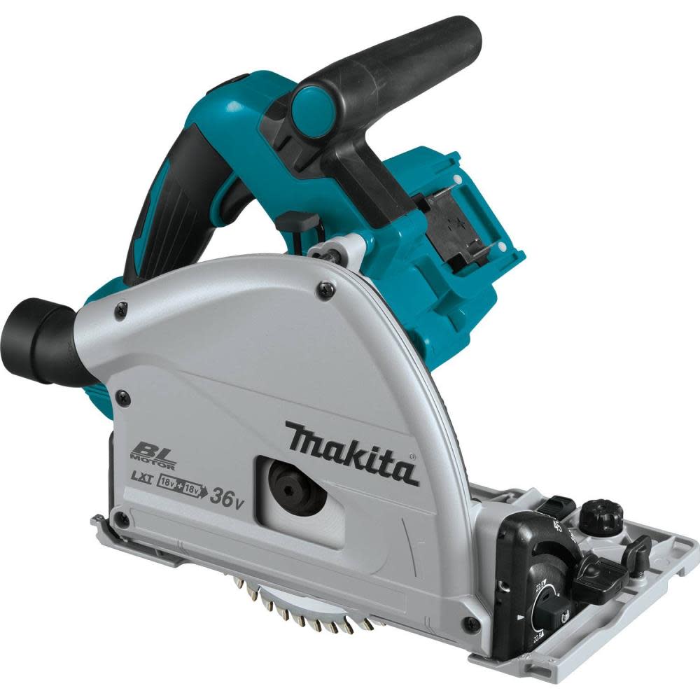 Makita 18V X2 LXT 36V 6 1/2″ Plunge Circular Saw Bare Tool - Flockneti