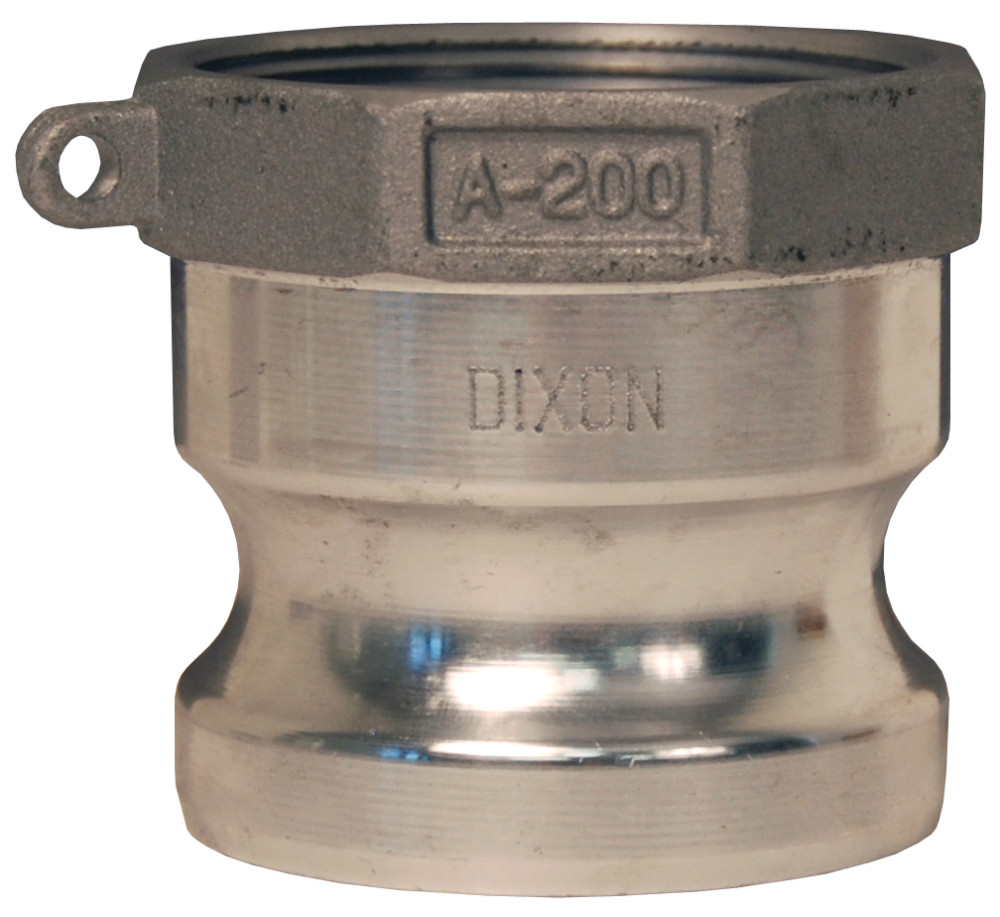 Dixon Valve and Coupling Global Cam & Groove Type A Adapter x Female 3 In. NPT - Flockneti