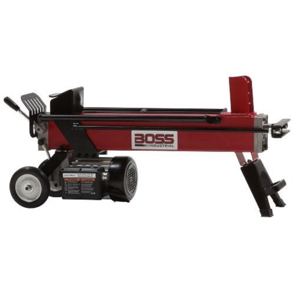 Boss Industrial Log Splitter Electric 5 Ton Horizontal - Flockneti