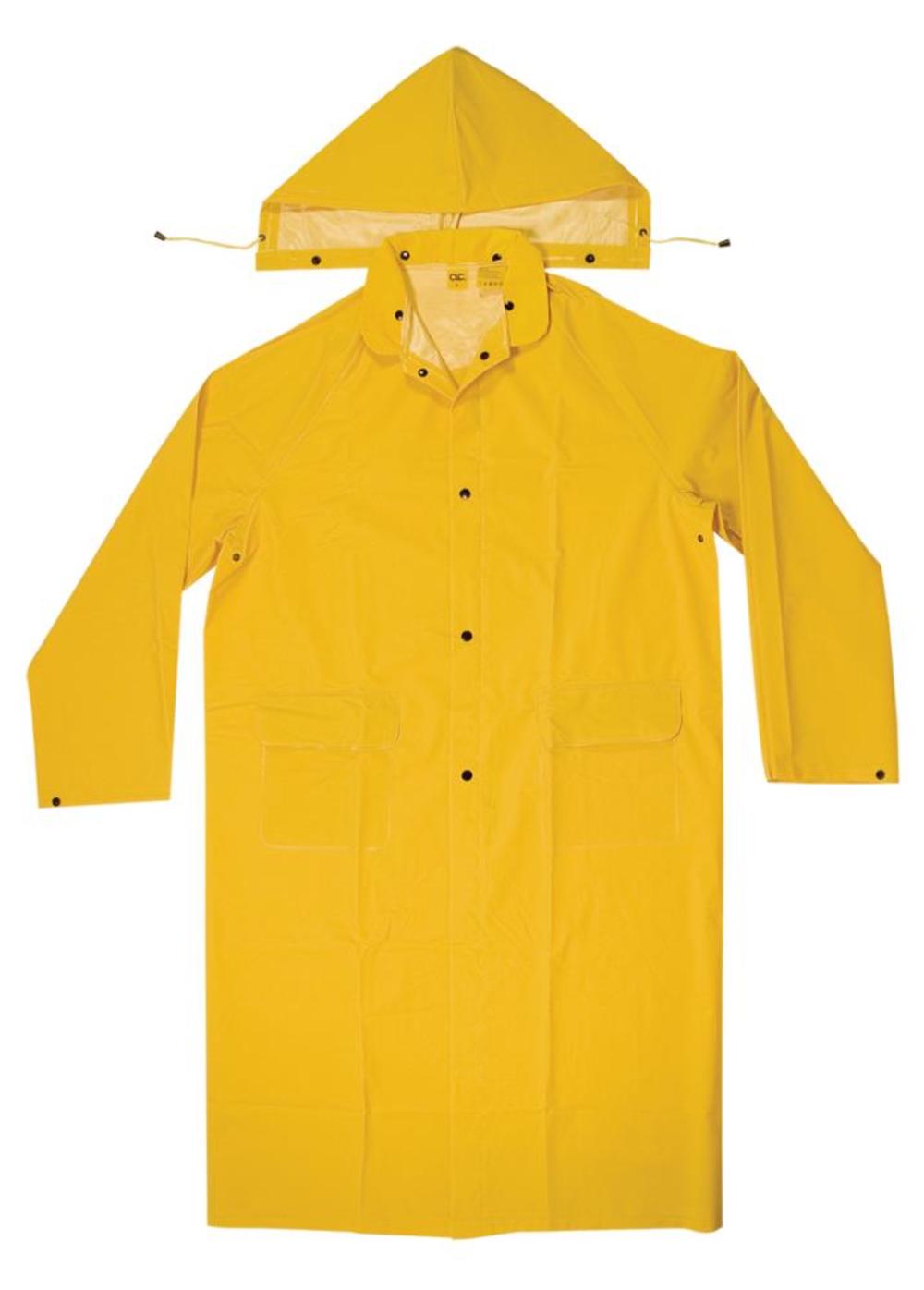 CLC 2 p. Heavyweight PVC Trench Coat – 2X - Flockneti