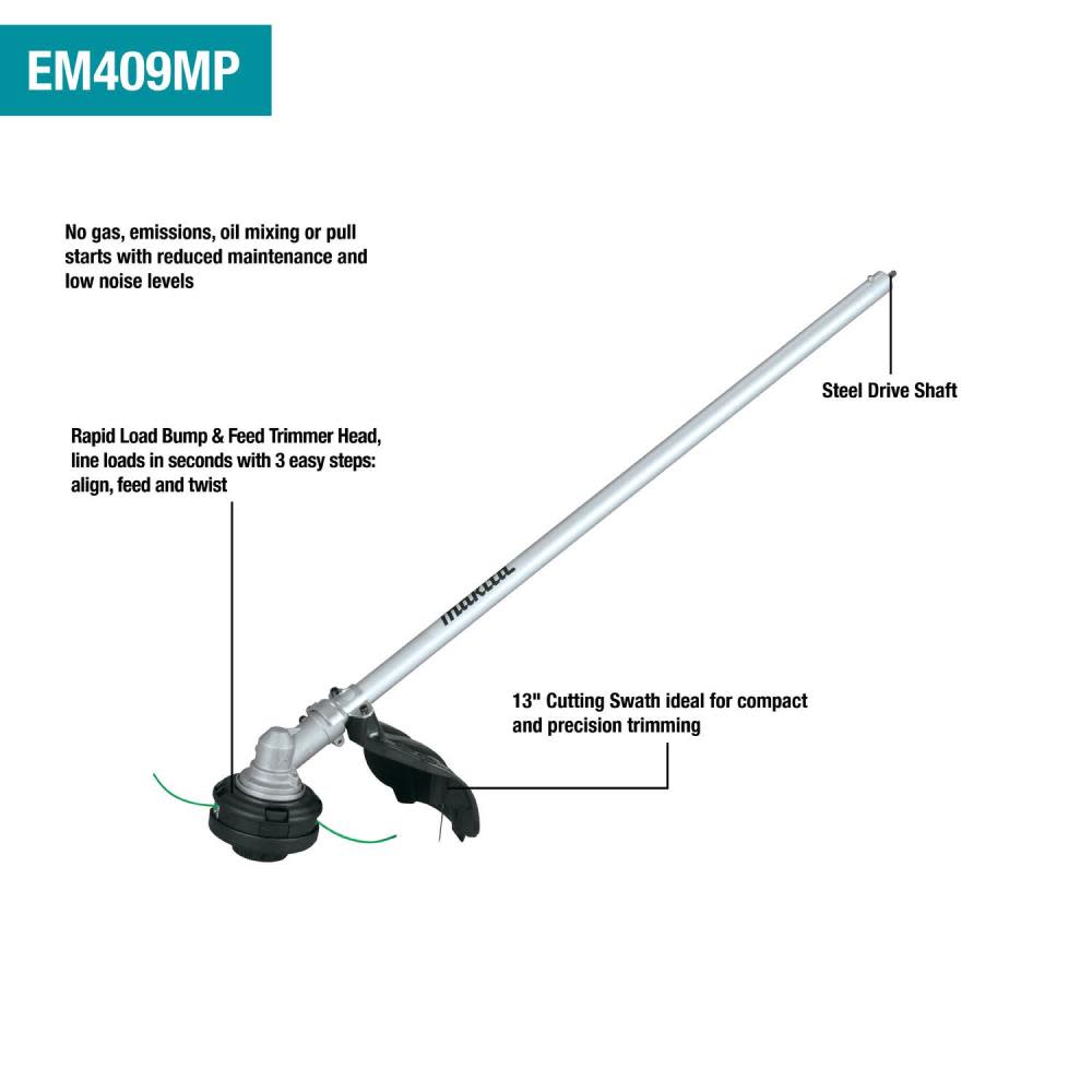 Makita String Trimmer Couple Shaft Attachment 13″ - Flockneti
