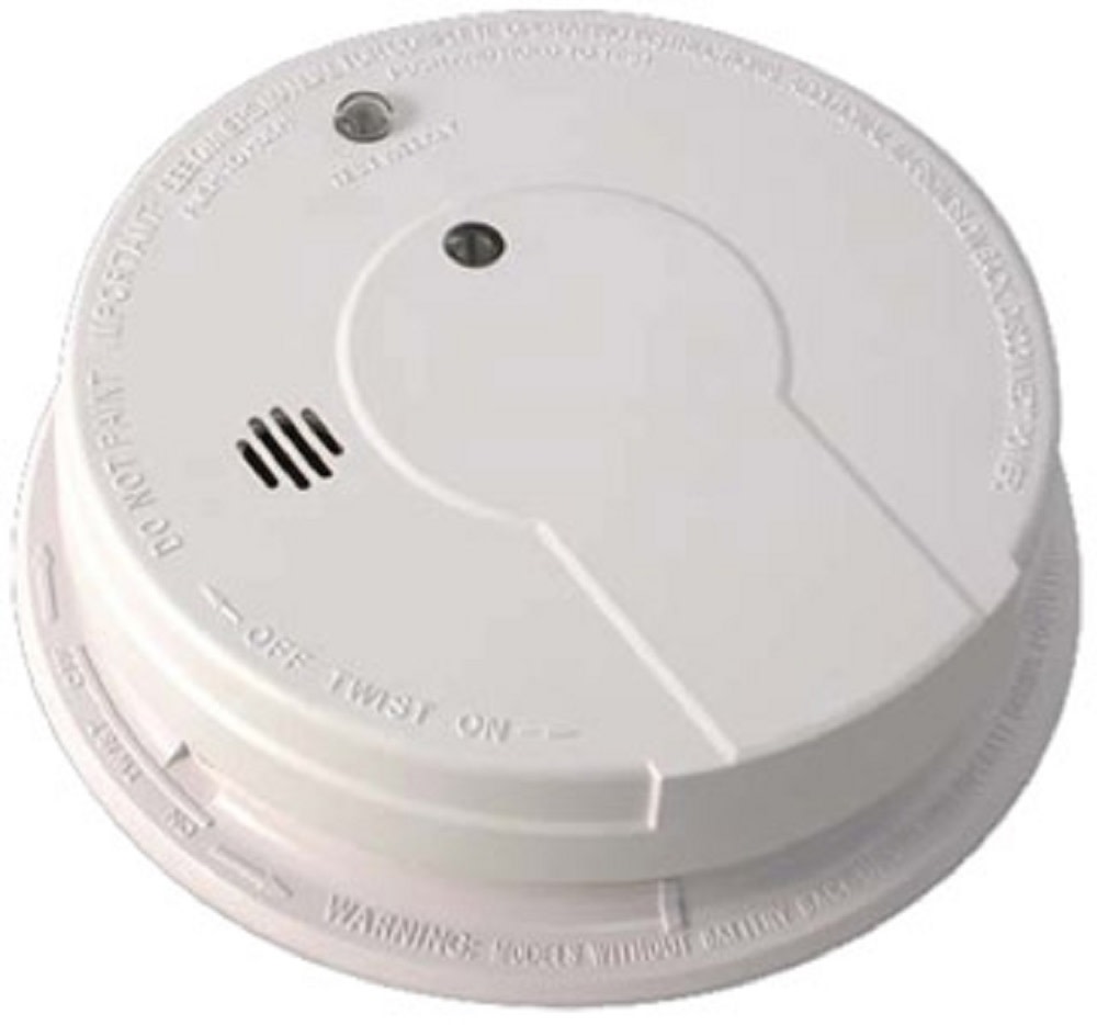 Kidde 120 Vac/dc Ionization Battery Backup Wire-in Smoke Alarm - Flockneti