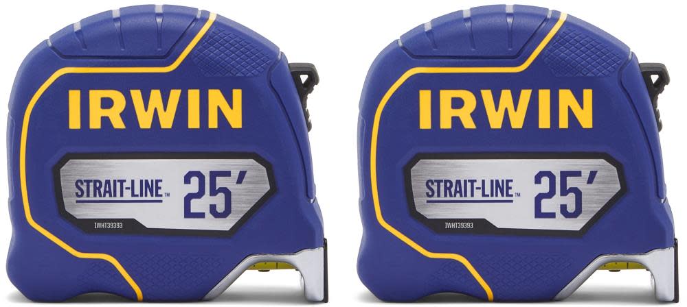Irwin STRAIT LINE Tape Measure 25′ 2pk - Flockneti