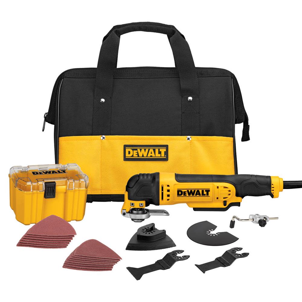 DEWALT Oscillating Multi-Tool Kit - Flockneti