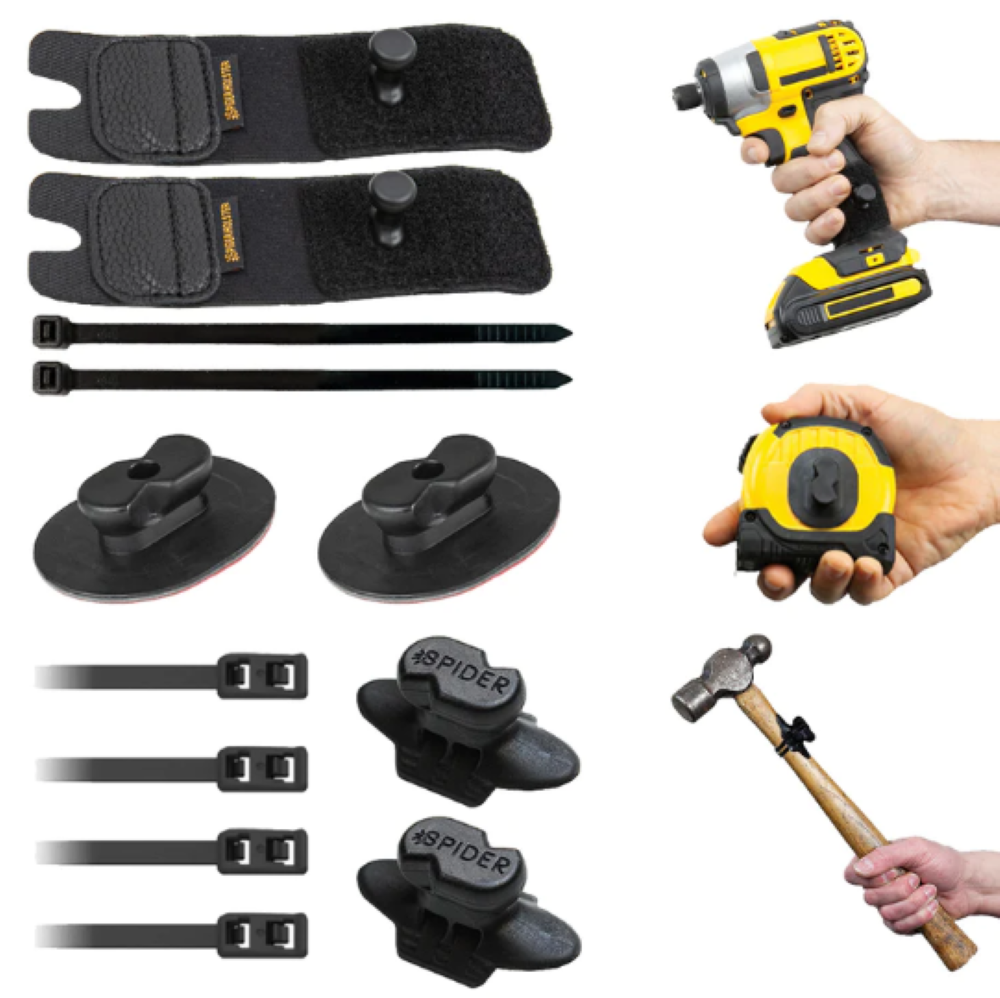 Spider Tool Holster Expansion Set 6pc Kit - Flockneti