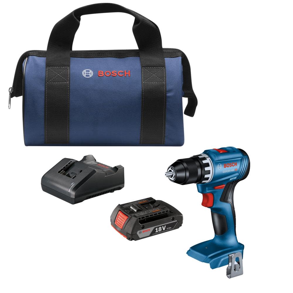 Bosch 18V 1/2″ Drill/Driver Kit - Flockneti