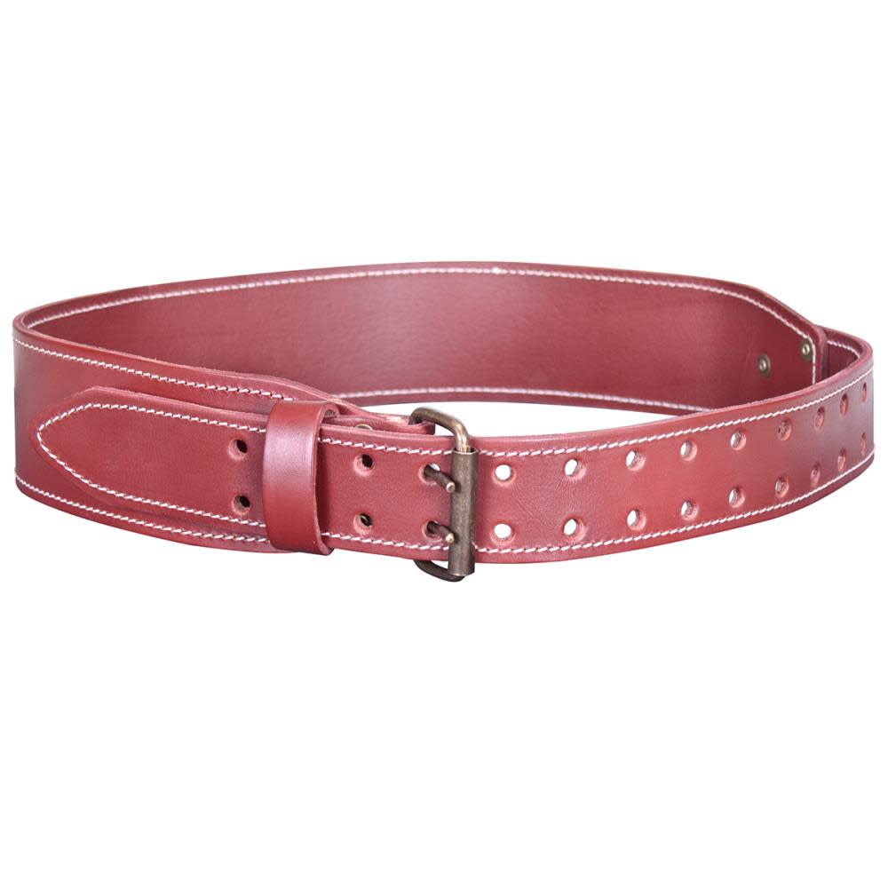 CLC 3″ Tapered Heavy Duty Leather Work Belt – Fits waist sizes 29″ – 42″ - Flockneti