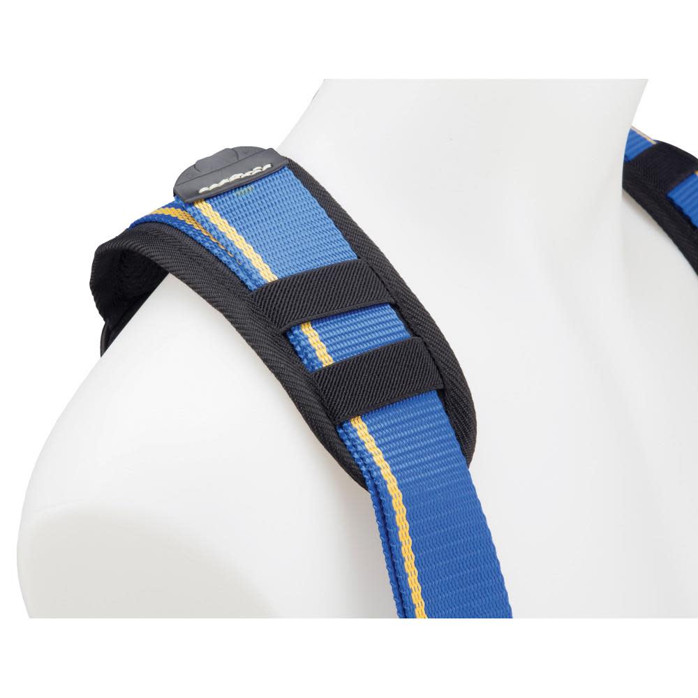 Werner Blue Armor Standard (1 D Ring) Harness (M/L) - Flockneti