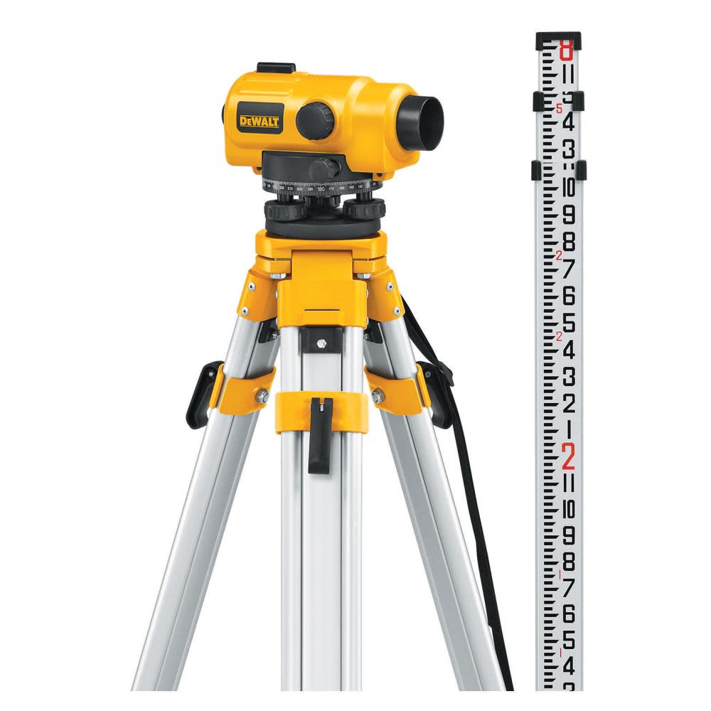 DEWALT 26x Magnification Auto Level Package - Flockneti