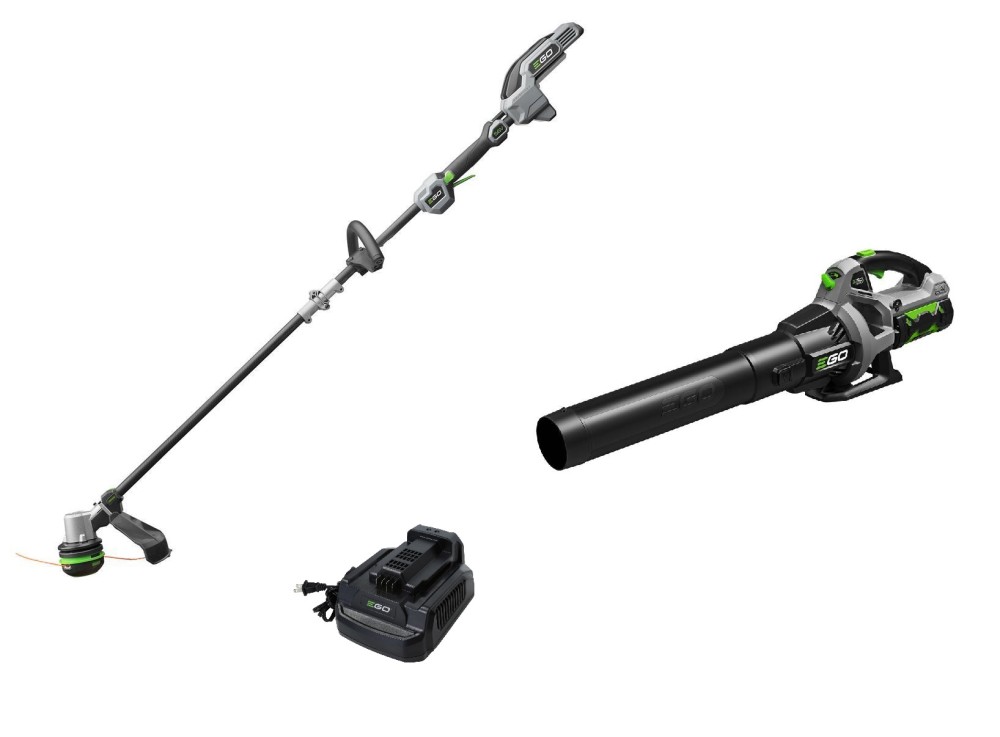 EGO 56V Turbo Blower 530 CFM Kit and PowerLoad String Trimmer 15″ Bundle Reconditioned - Flockneti