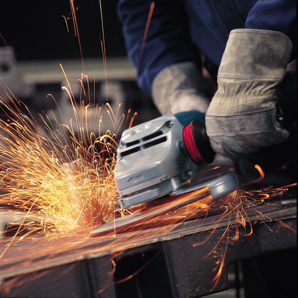 Bosch 7 In 15 A Large Angle Grinder with Rat Tail Handle - Flockneti