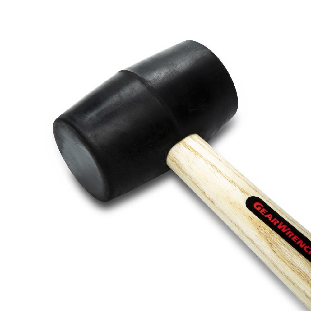 GEARWRENCH Mallet Rubber with Hickory Handle 16 oz - Flockneti