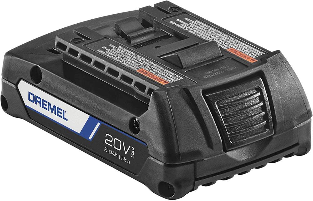 Dremel 20 Volt Max Rechargeable 2.0 Ah Lithium-Ion Battery - Flockneti
