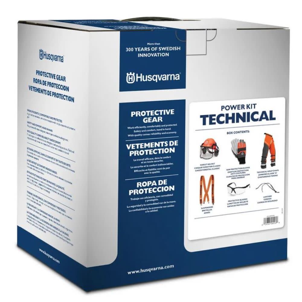 Husqvarna Protective POWERKIT Technical Professional PPE Kit - Flockneti