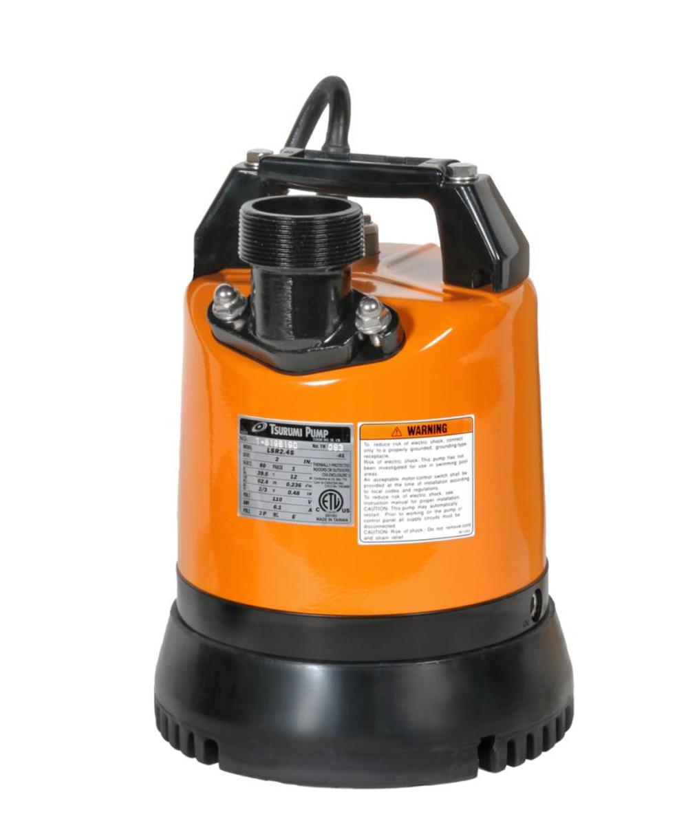 Tsurumi LSR2.4S Electric Ground Level Drainage Pump - Flockneti