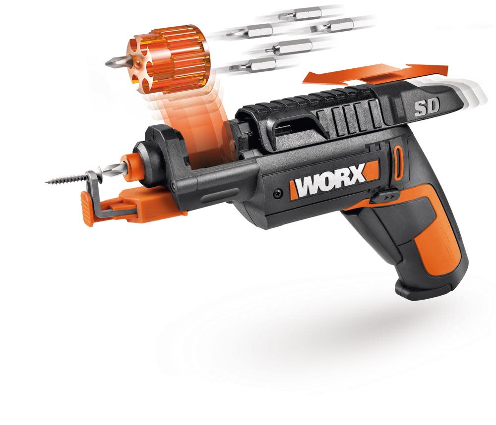 Worx Semi-Automatic Power Screw Driver with Screw Holder Kit - Flockneti