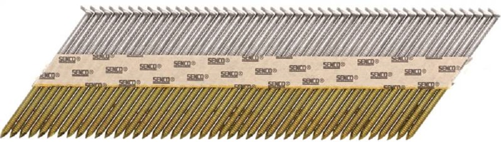 Senco 2-3/8 x 0.113 Inch Clipped Head Collated Framing Nail - Flockneti
