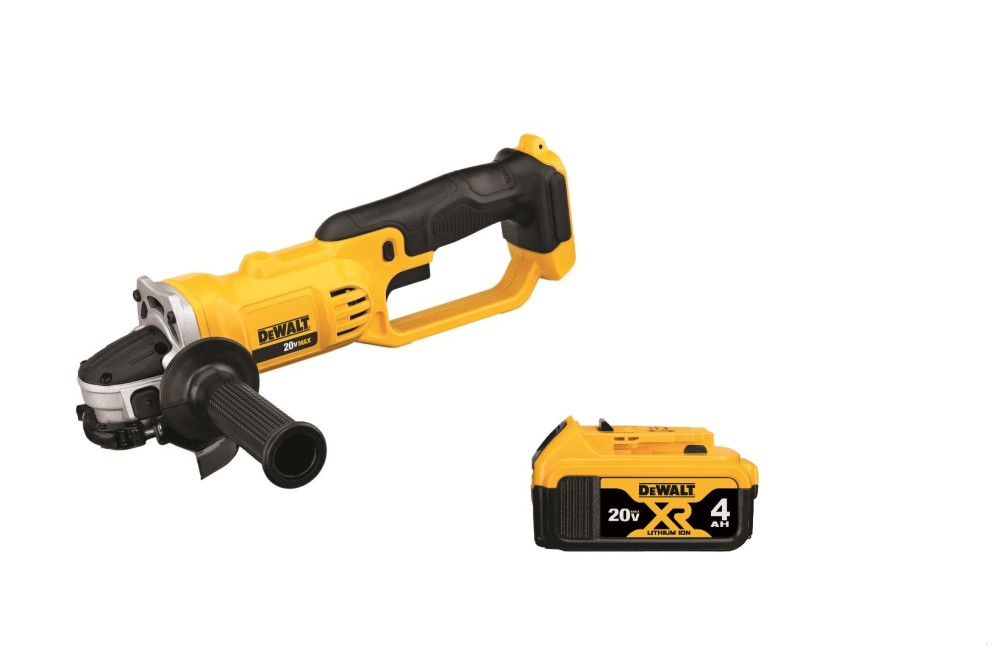 DEWALT 20V MAX 4 1/2 Cut Off Tool Grinder with 4Ah Battery Bundle - Flockneti