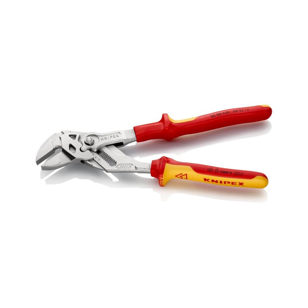 Knipex Chrome Plated Head Pliers Wrench 250mm - Flockneti