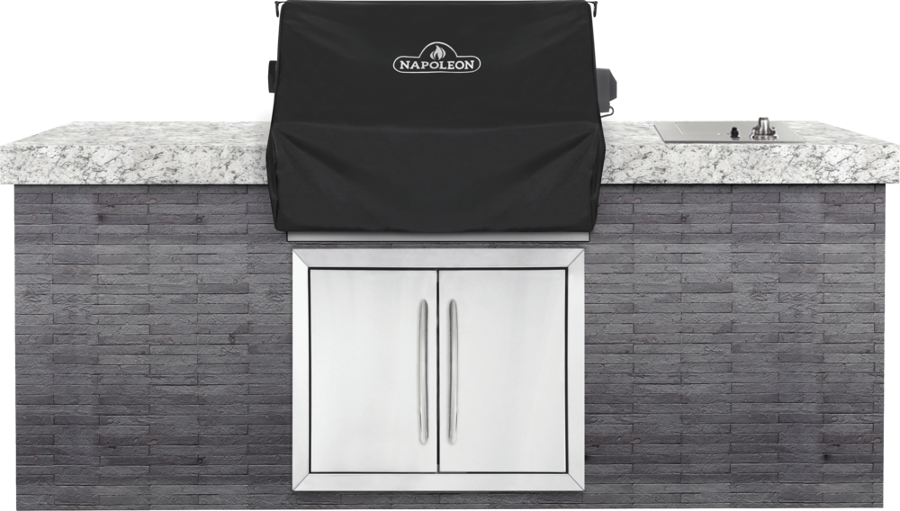 Napoleon PRO 500 & Prestige 500 Built-in Grill Cover - Flockneti