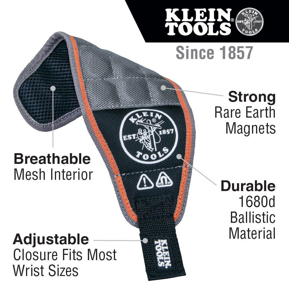 Klein Tools Tradesman Pro Magnetic Wristband - Flockneti