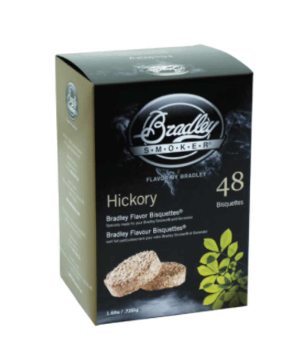 Bradley Smoker Flavor Bisquettes Hickory 48pk - Flockneti