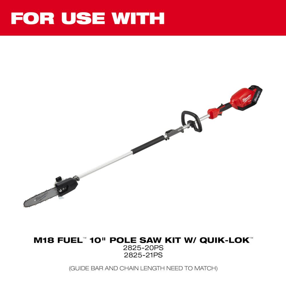 Milwaukee 10″ Pole Saw Guide Bar - Flockneti