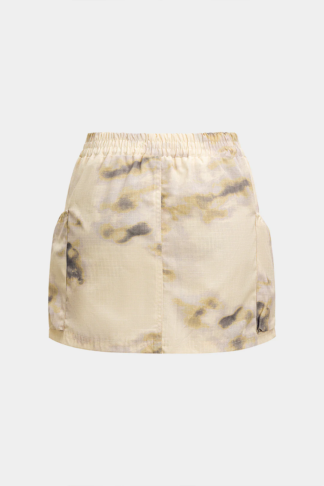 Batik Print Low Waist Mini Skirt - Flockneti