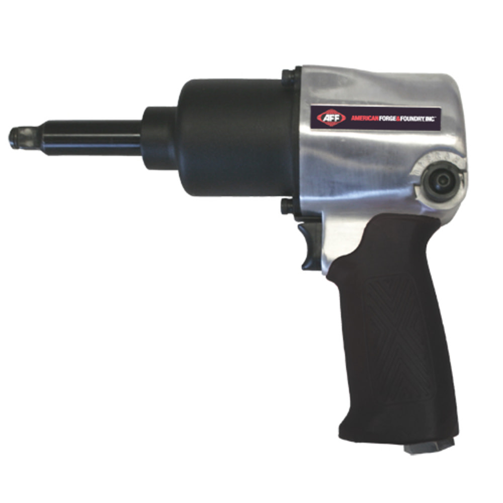 American Forge 1/2In Air Impact Wrench with Extended Anvil - Flockneti