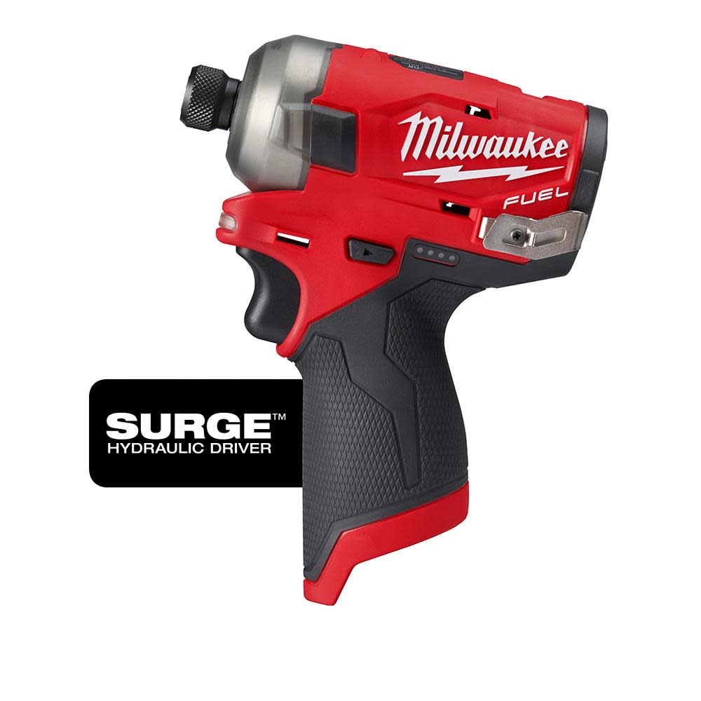 Milwaukee M12 FUEL SURGE 1/4 in. Hex Hydraulic Driver - Flockneti