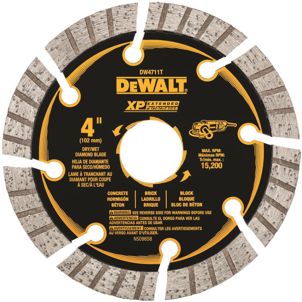 DEWALT 4IN SEGMENTED XP ALL PURPOSE - Flockneti