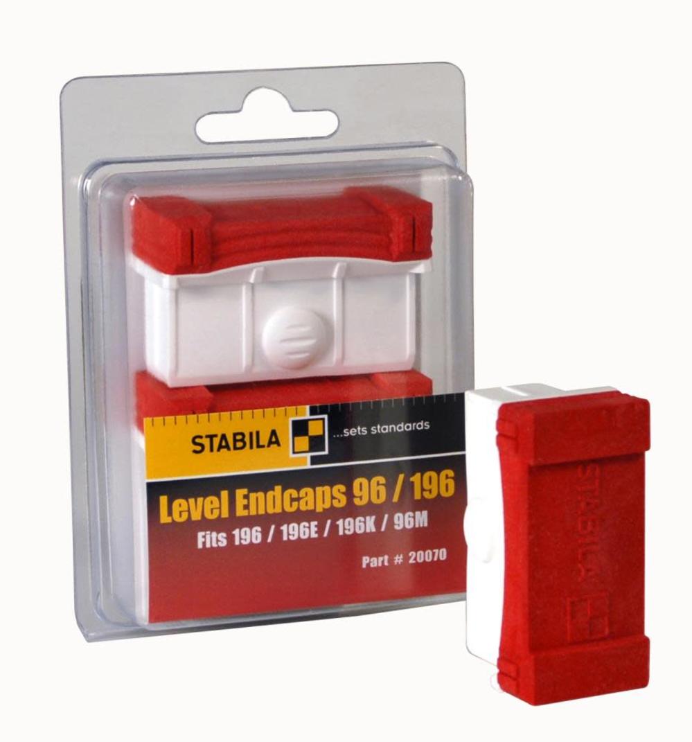 Stabila Type 196/96 m Levels End Caps (2) - Flockneti