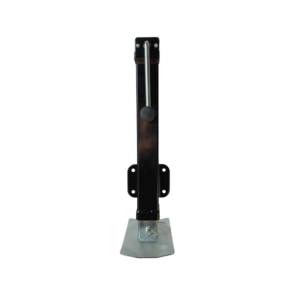 Trailer Valet 7K Square Drop Leg Crank Jack with Universal Bracket - Flockneti