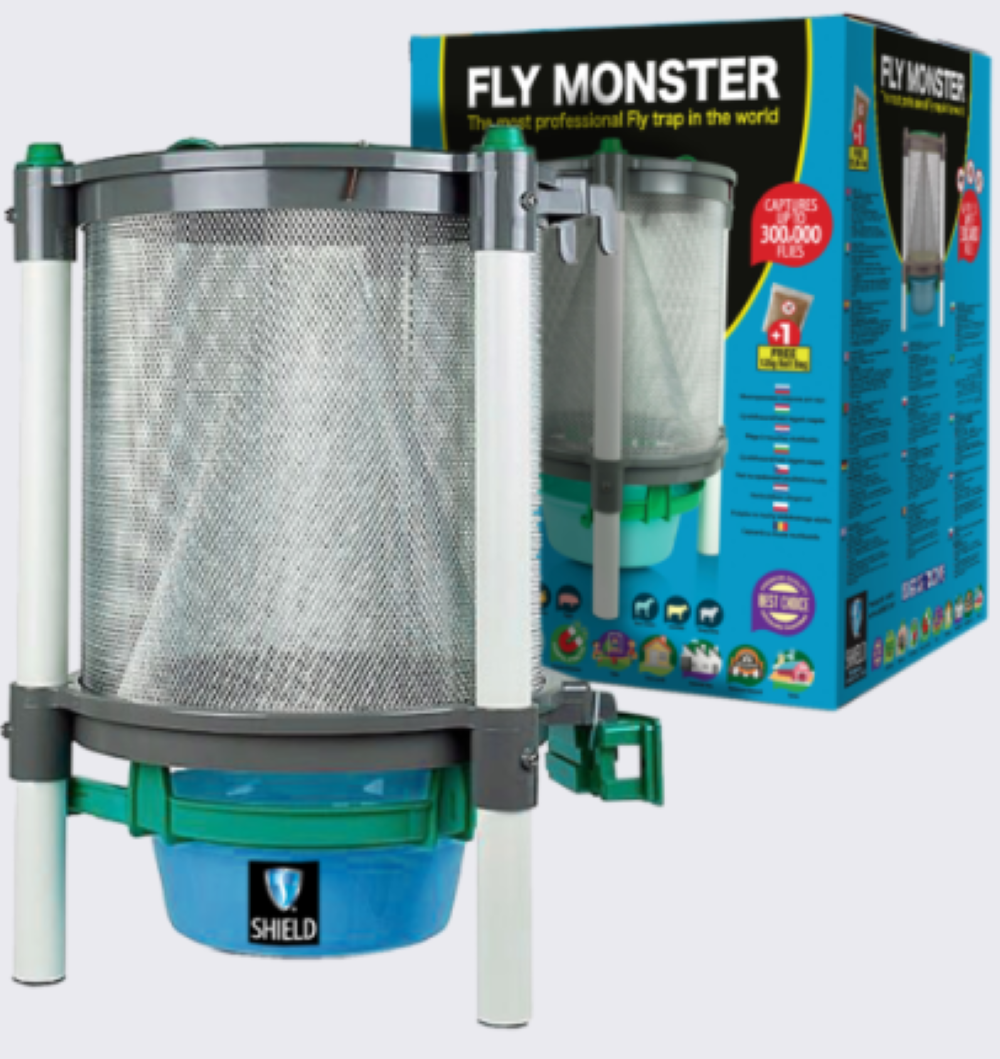 Last Shield Fly Monster Large Reusable Fly Trap - Flockneti