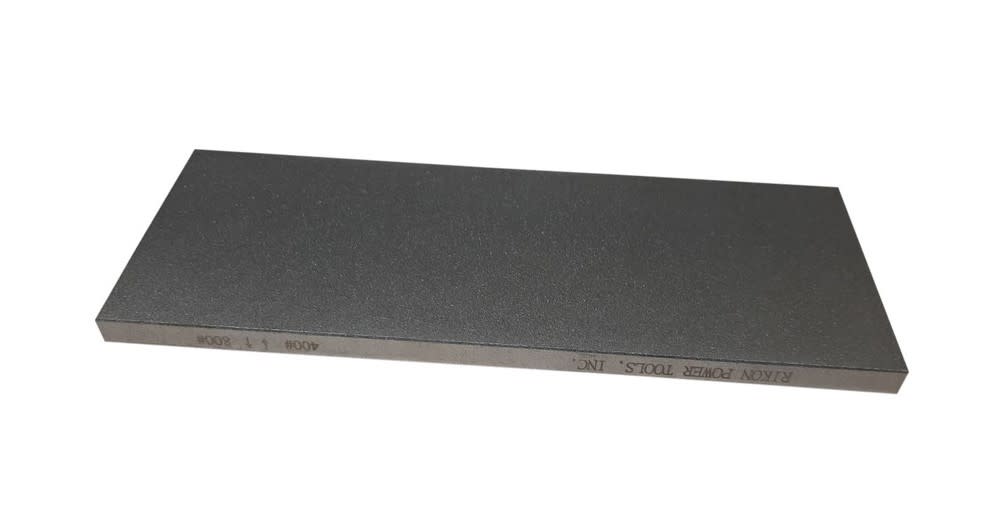 Rikon PRO CBN Bench Stone 8″ x 3″ 400/800 2 Sided - Flockneti