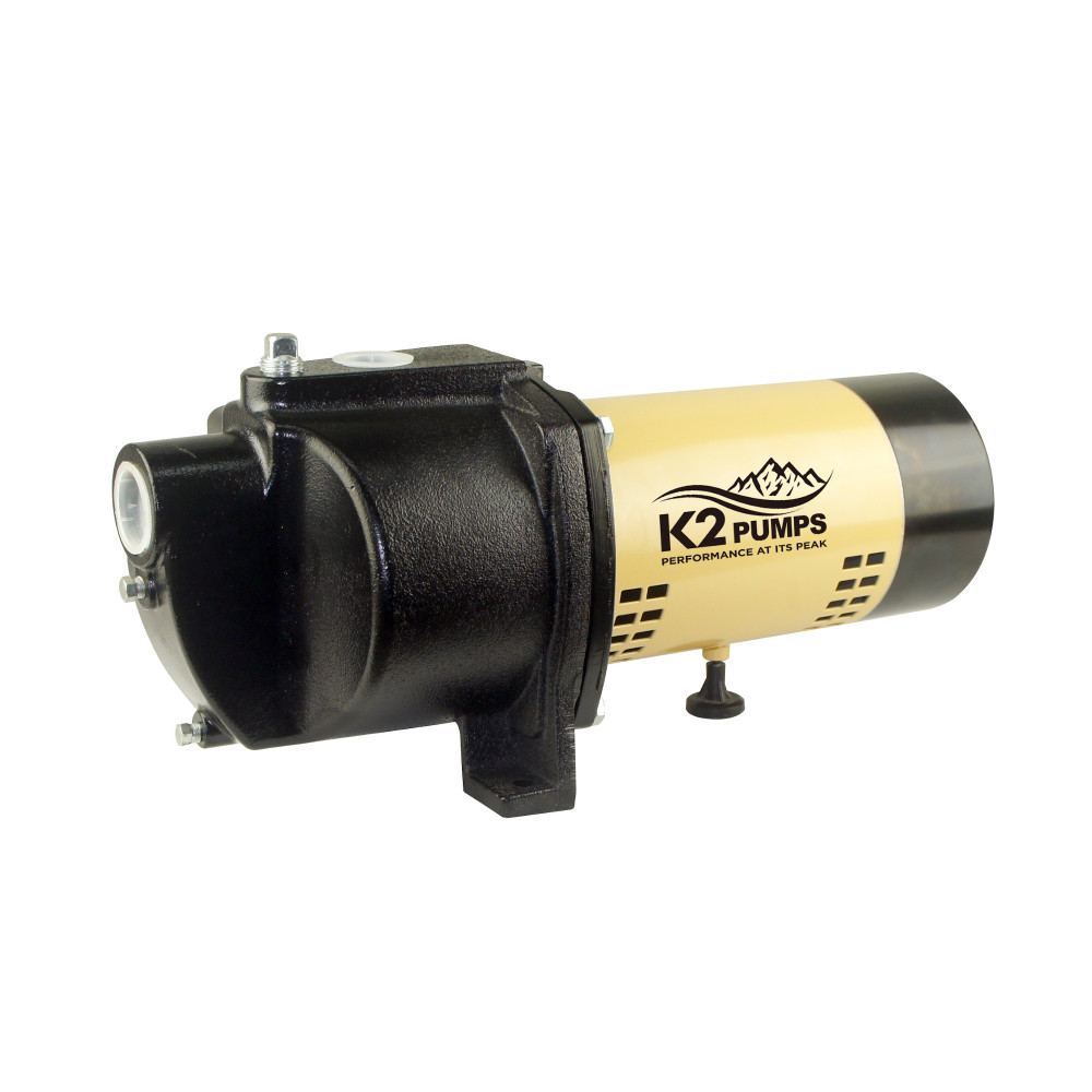 K2 Pumps Shallow Well Jet Pump 1/2 HP Lead Free Cast Iron 115/230V - Flockneti